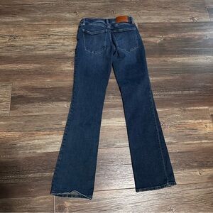 LUCKY blue denim jeans Low rise boot LOLITA  2 26 R
